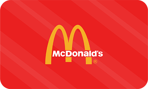 $50 MCDONALD'S Gift Card